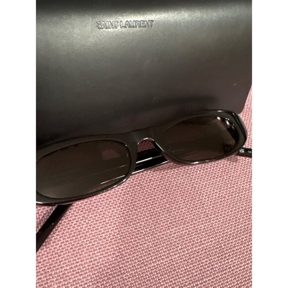 Saint Laurent SL 557 Shade Sunglasses in Black New Unisex Sunnies - Picture 7 of 16